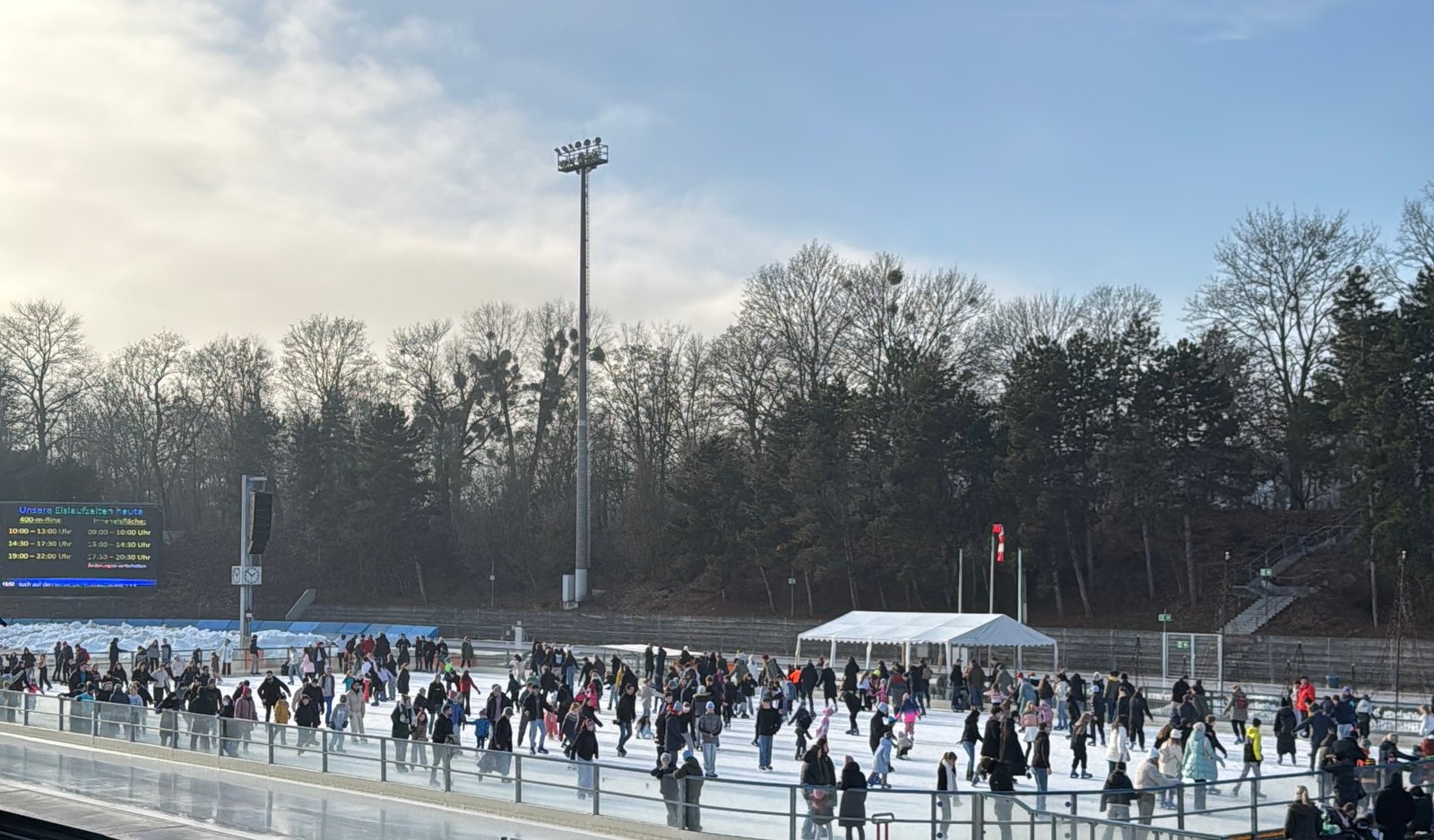 Schlittschuhlaufen mit dem Elisabethstift